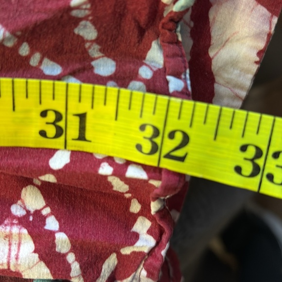 Rare Beautiful Johnny Cotton, long sleeve button up size extra large, nice print - Picture 6 of 10